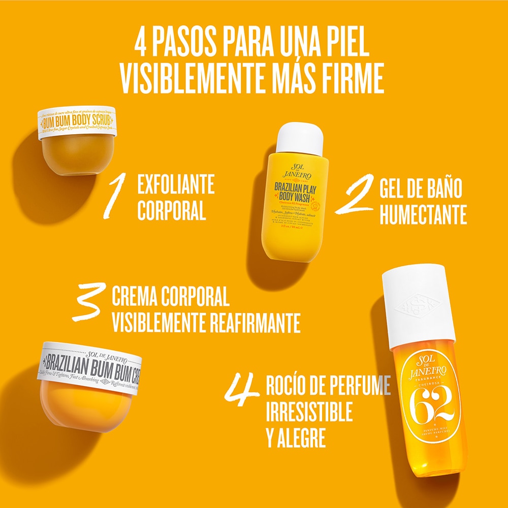 GLOW READY WITH ME BUM BUM BODY ROUTINE GIFT SET (SET DE CUIDADO CORPORAL)